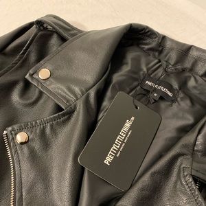 BRAND NEW Pretty Little Thing Leather Jacket